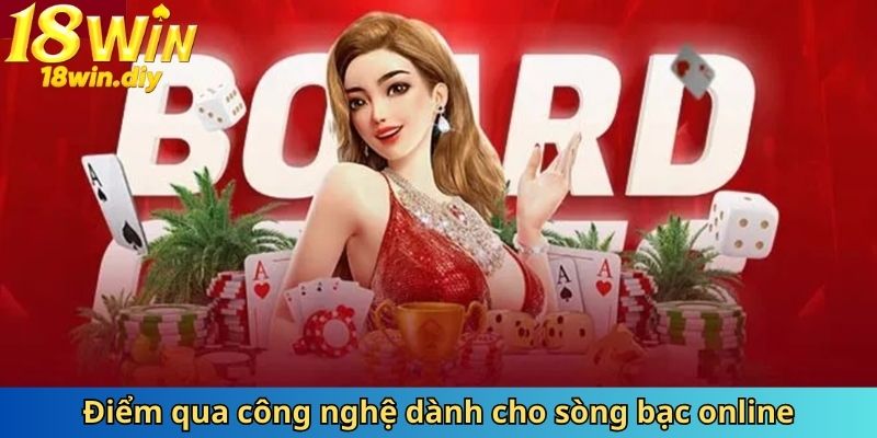 Điểm qua công nghệ dành cho sòng bạc online